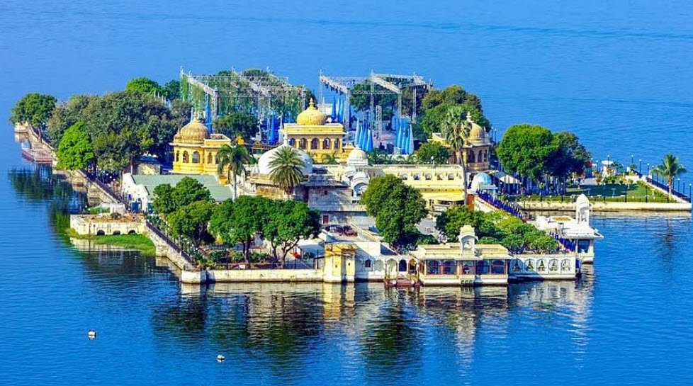 Jag Mandir Island Palace, Udaipur, Rajasthan - Vushii.com